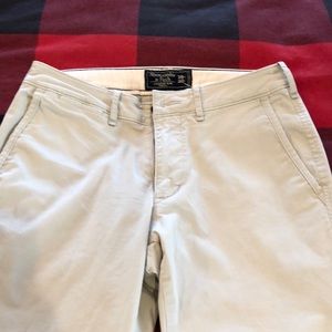 Mens Abercrombie and Fitch Chino Pants 28x30